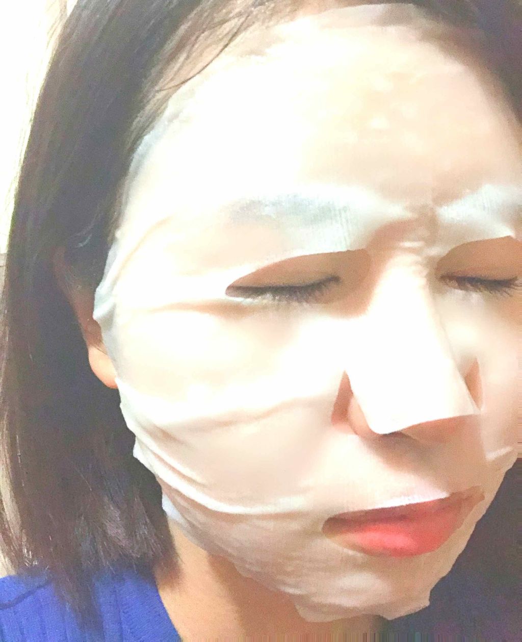 オトナプラス 夜用チャージフルマスク ワンデイ 角質保湿ケア/サボリーノ/シートマスク・パックを使ったクチコミ(3枚目)