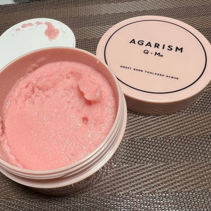 Q+Me スウィート ボム タラソ スクラブ/AGARISM/バスト・ヒップケアを使ったクチコミ(2枚目)