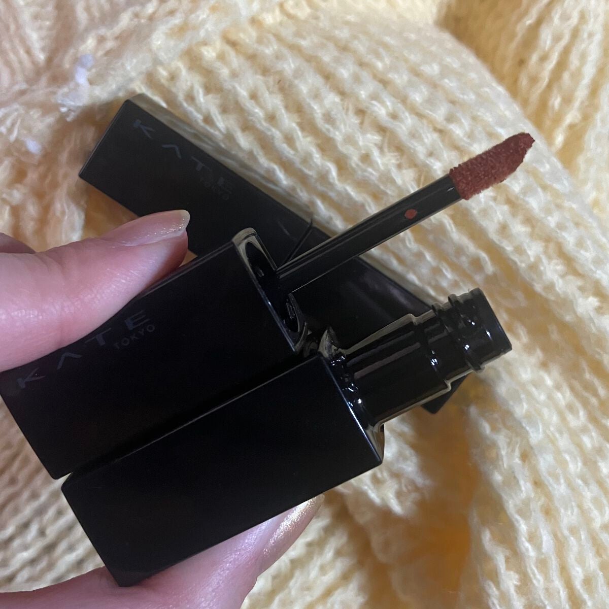 リップモンスター スフレマット/KATE/口紅を使ったクチコミ(3枚目)