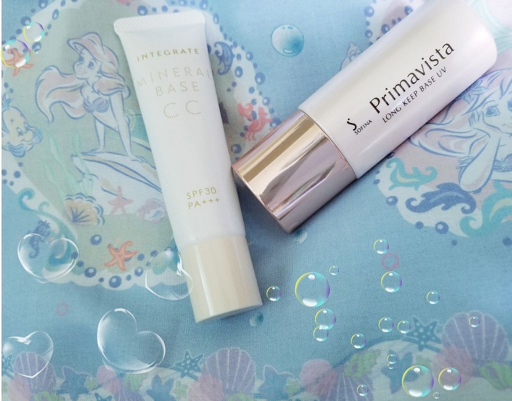 ミネラルベース CC/インテグレート/CCクリームを使ったクチコミ（1枚目）