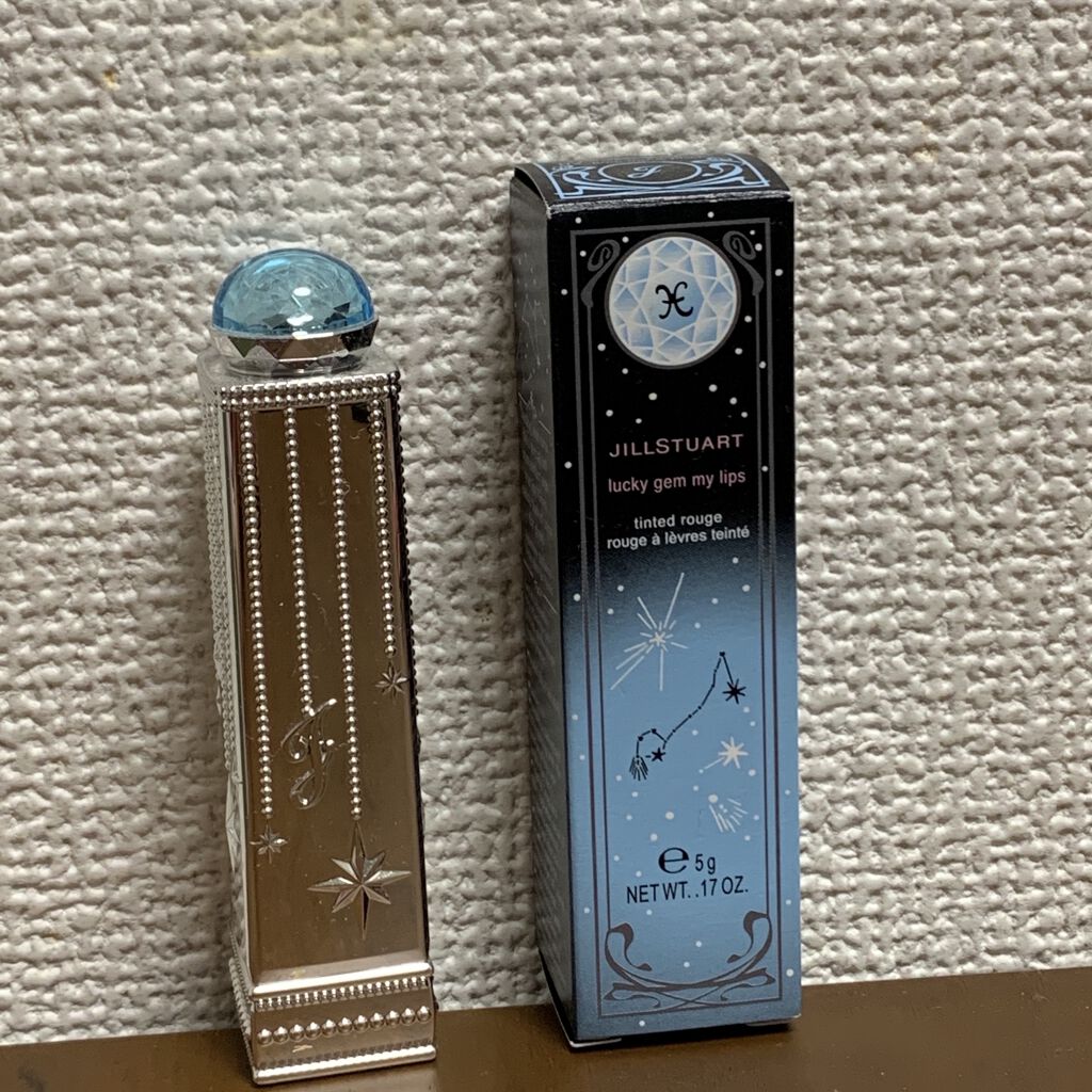 ラッキージェム マイリップス 02 gregarious Pisces＜魚座＞/JILL STUART/口紅を使ったクチコミ（1枚目）