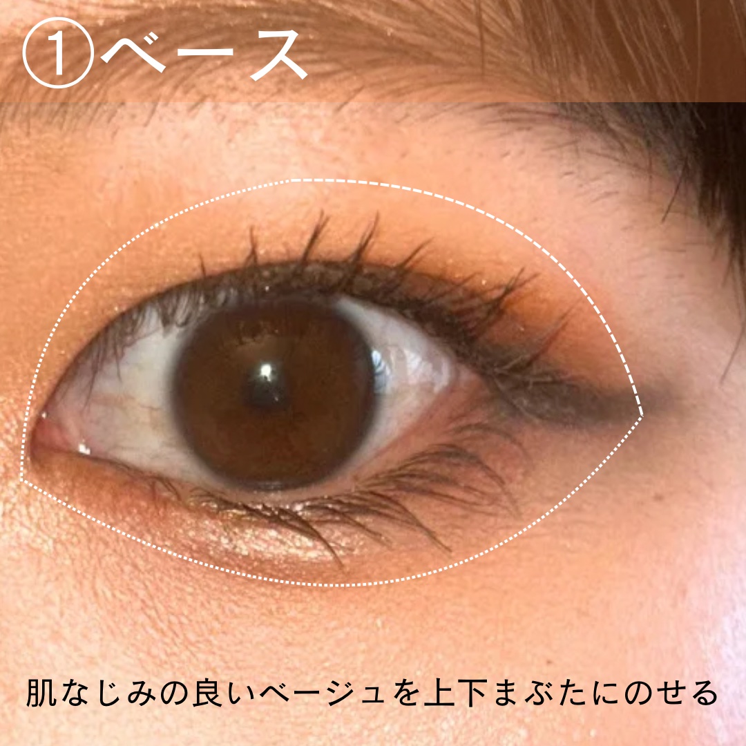 パーフェクトマルチアイズ/キャンメイク/アイシャドウパレットを使ったクチコミ（3枚目）