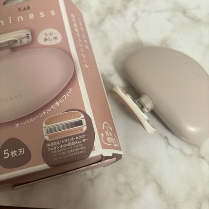 miness ボディ用カミソリ 替刃2個付/貝印/シェーバーを使ったクチコミ(6枚目)