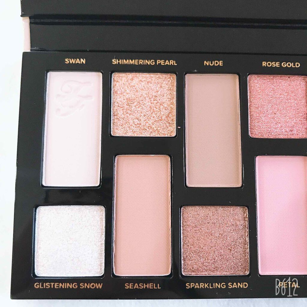 ボーン ディス ウェイ ザ ナチュラル ヌード アイシャドウ パレット/Too Faced/アイシャドウパレットを使ったクチコミ(3枚目)