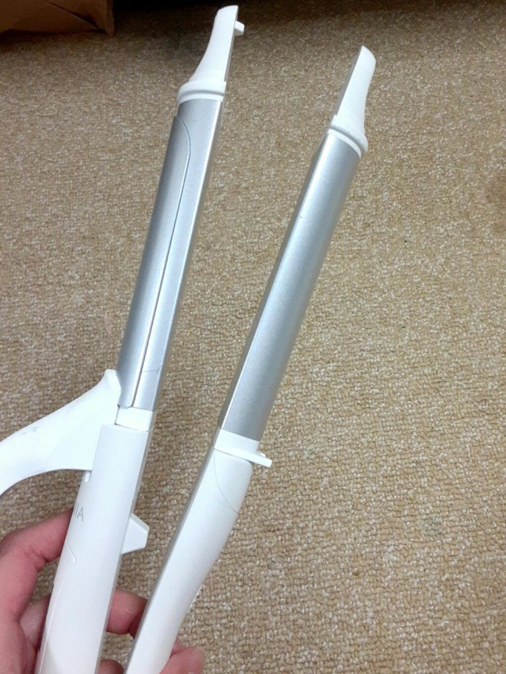 SALONIA 2WAYヘアアイロン/SALONIA/その他ヘアアイロンを使ったクチコミ（3枚目）