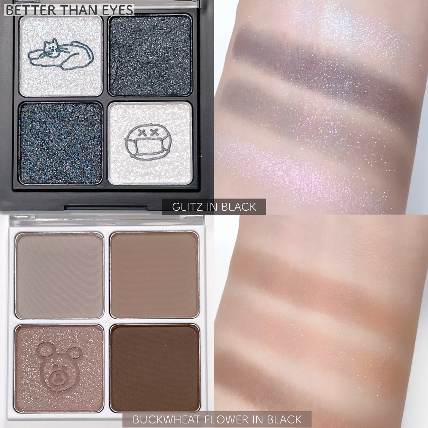 ブラックスペクトラムエディション（rom&nd×INAPSQUARE）/rom&nd/メイクアップキットを使ったクチコミ（2枚目）