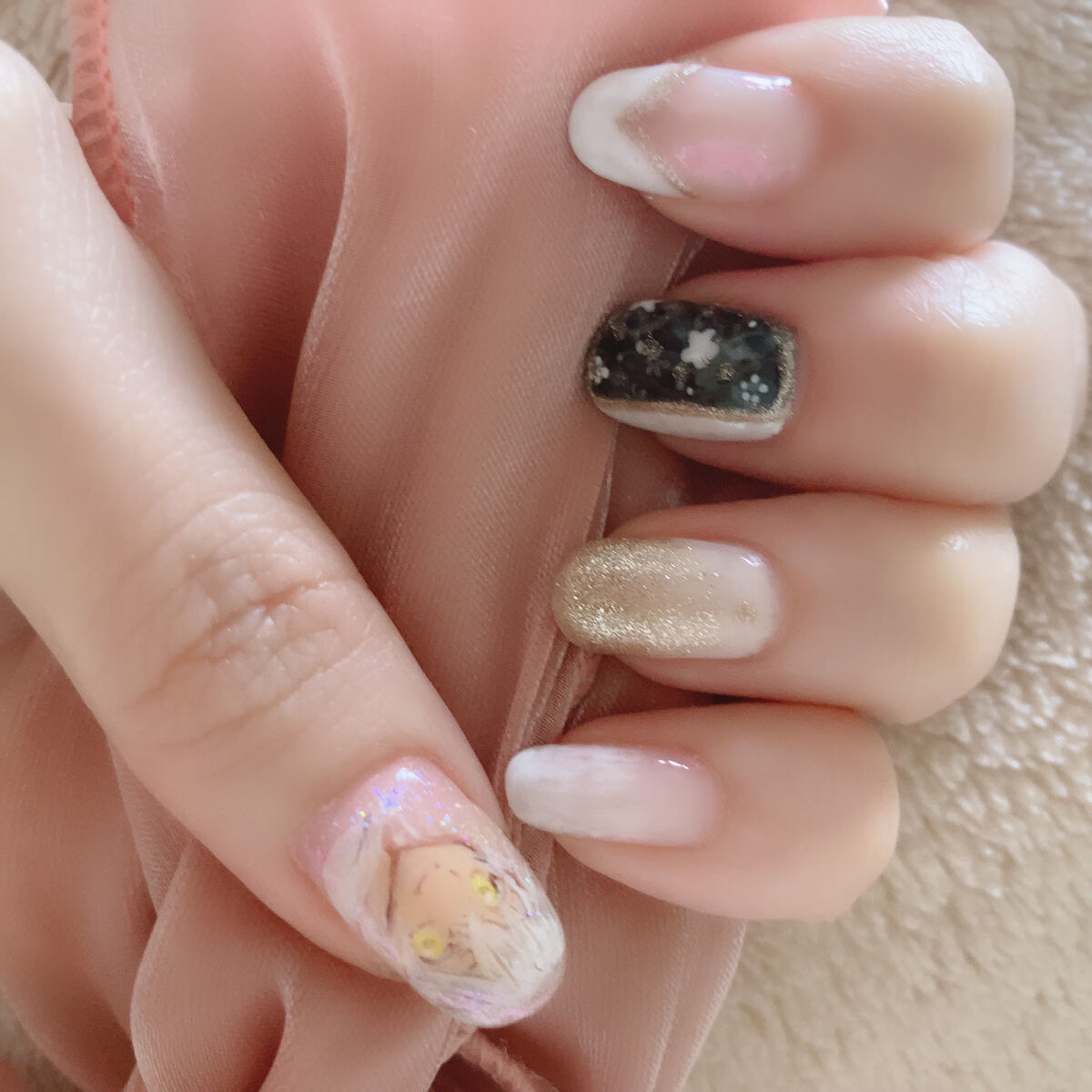 パル カラージェル/キャンドゥ/ジェルネイルを使ったクチコミ（1枚目）