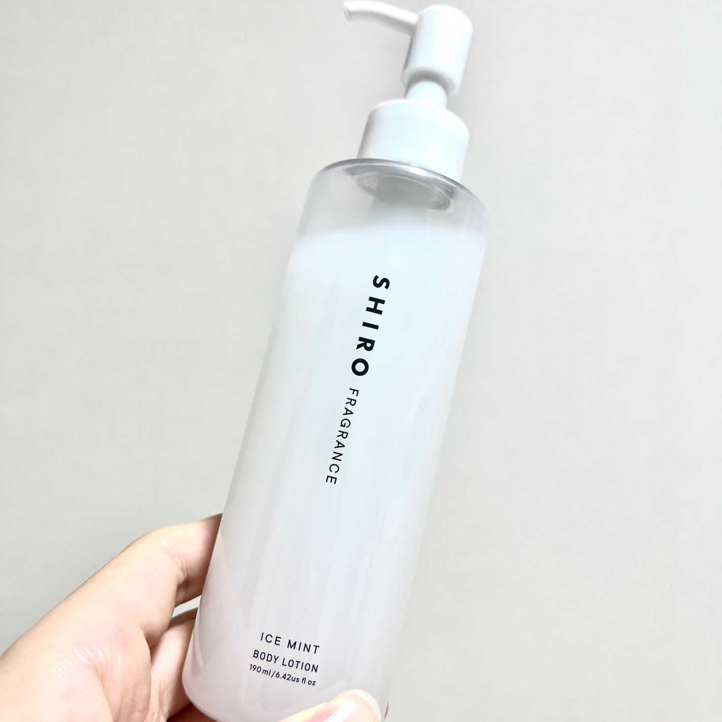 アイスミント ボディローション/SHIRO/ボディローションを使ったクチコミ(4枚目)