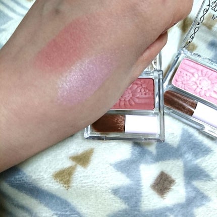 【旧品】パウダーチークス/キャンメイク/パウダーチークを使ったクチコミ(2枚目)