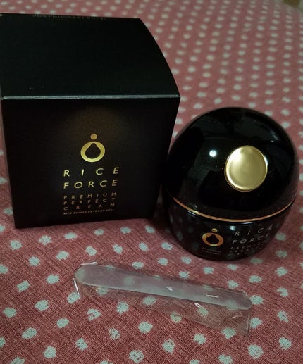 プレミアムパーフェクトクリーム/ライスフォース/フェイスクリームを使ったクチコミ(1枚目)