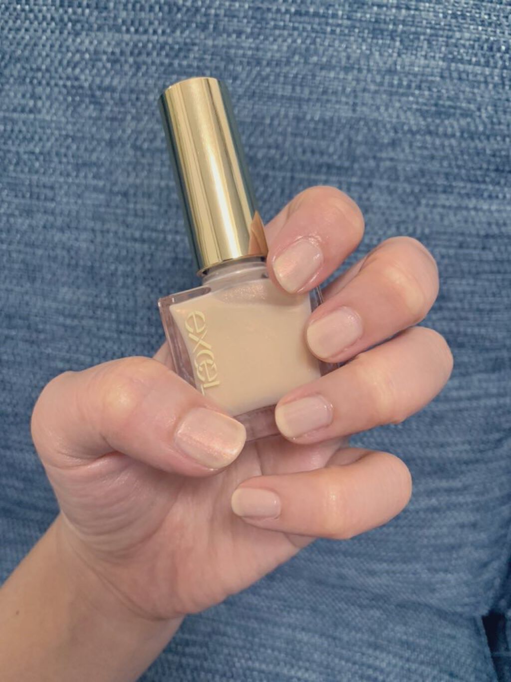 エクセル ネイルポリッシュ N NL08 ピュアクライ(限定色)/excel/マニキュアを使ったクチコミ（2枚目）