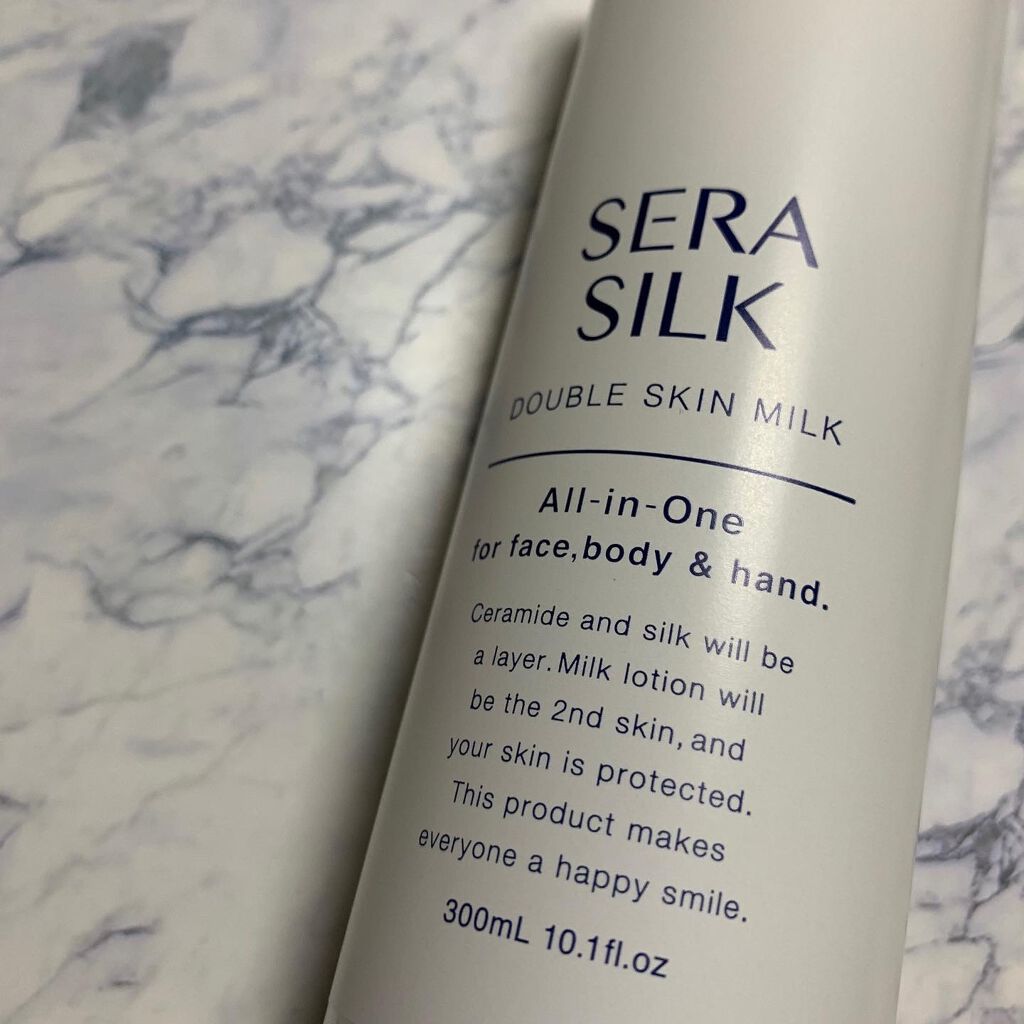 セラシルク ダブルスキンミルク/ミックウエルヴァ/オールインワン化粧品を使ったクチコミ（1枚目）
