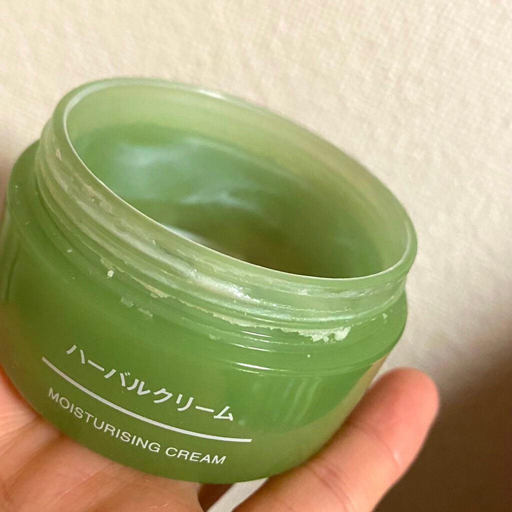 ハーバルクリーム/無印良品/フェイスクリームを使ったクチコミ(1枚目)