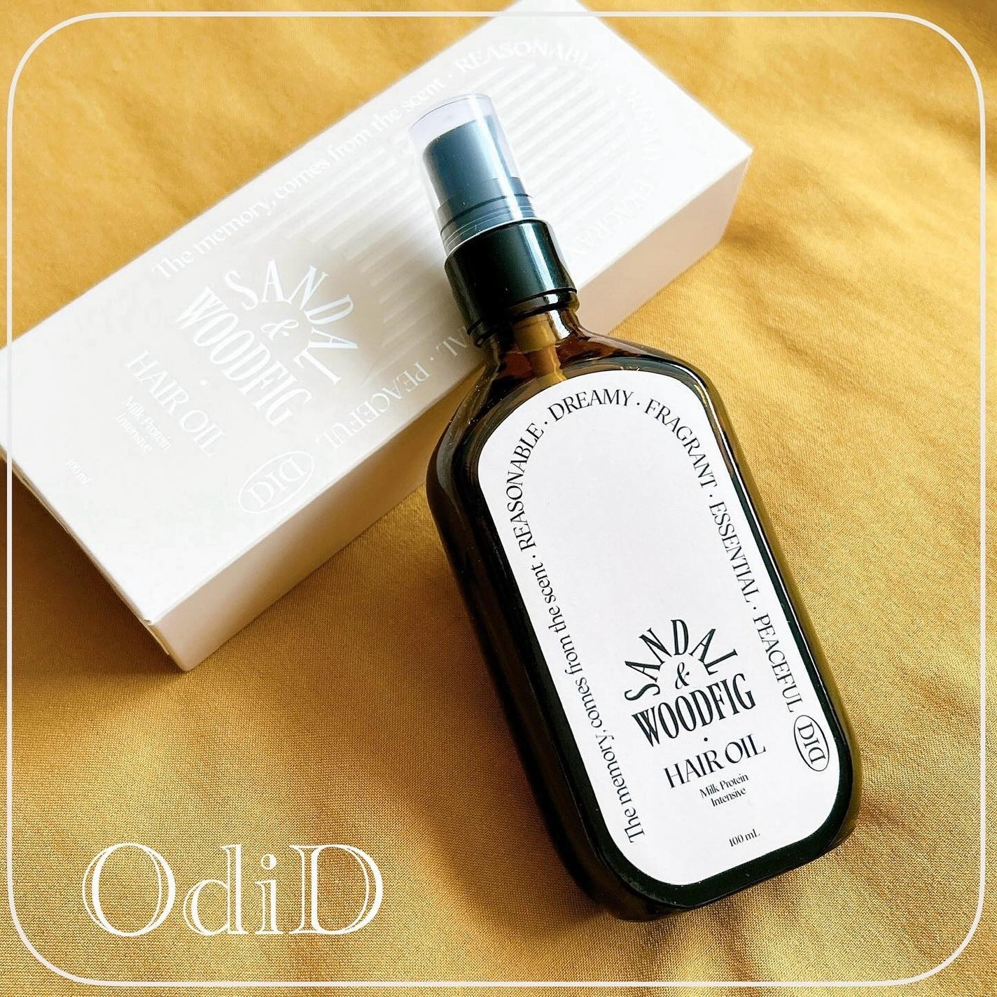 ミルクプロテインインテンシブヘアオイル/odiD/ヘアオイルを使ったクチコミ(1枚目)