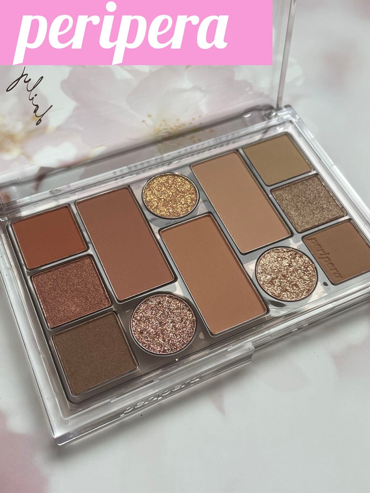 オールテイクムードテクニックパレット/PERIPERA/アイシャドウパレットを使ったクチコミ(1枚目)