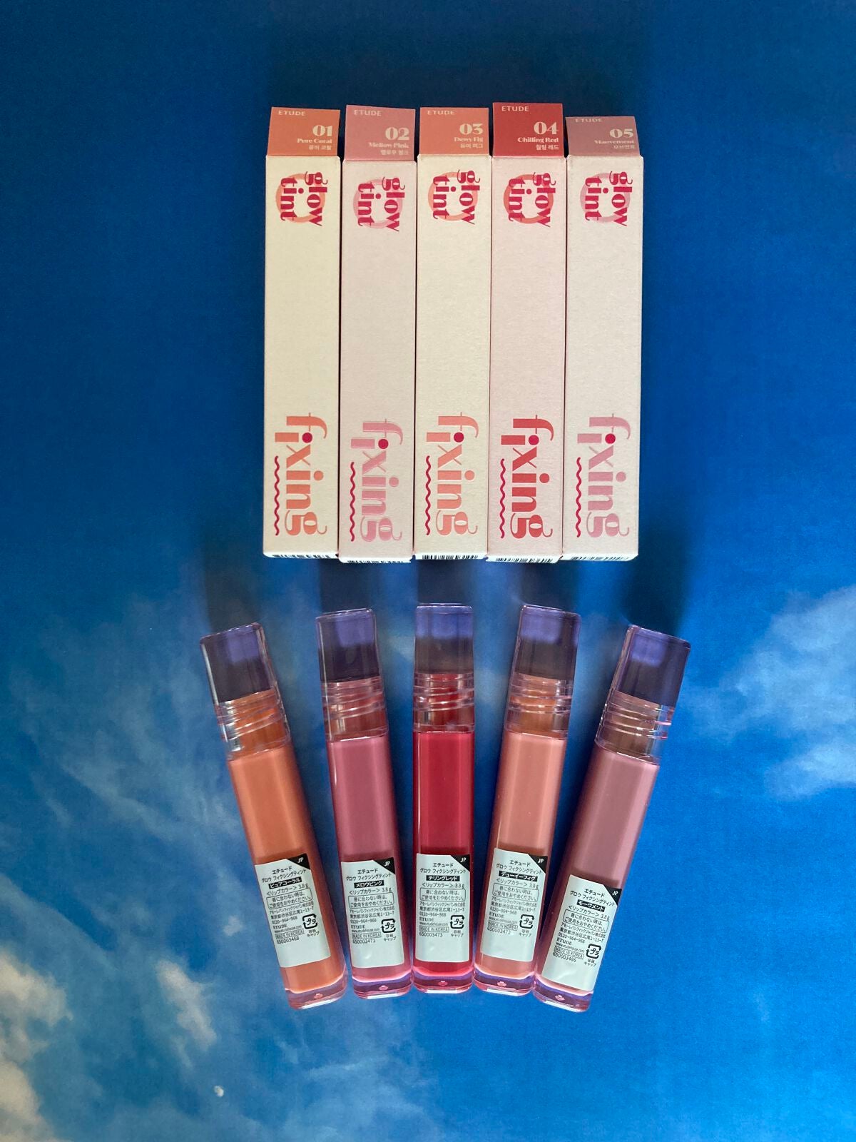 グロウ フィクシングティント/ETUDE/リップティントを使ったクチコミ(2枚目)