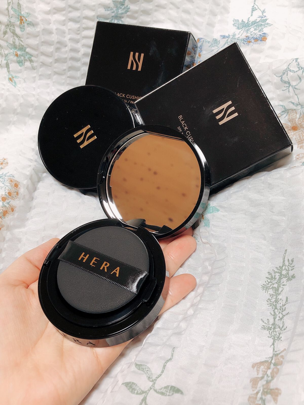 ブラック クッション/HERA/クッションファンデーションを使ったクチコミ(2枚目)