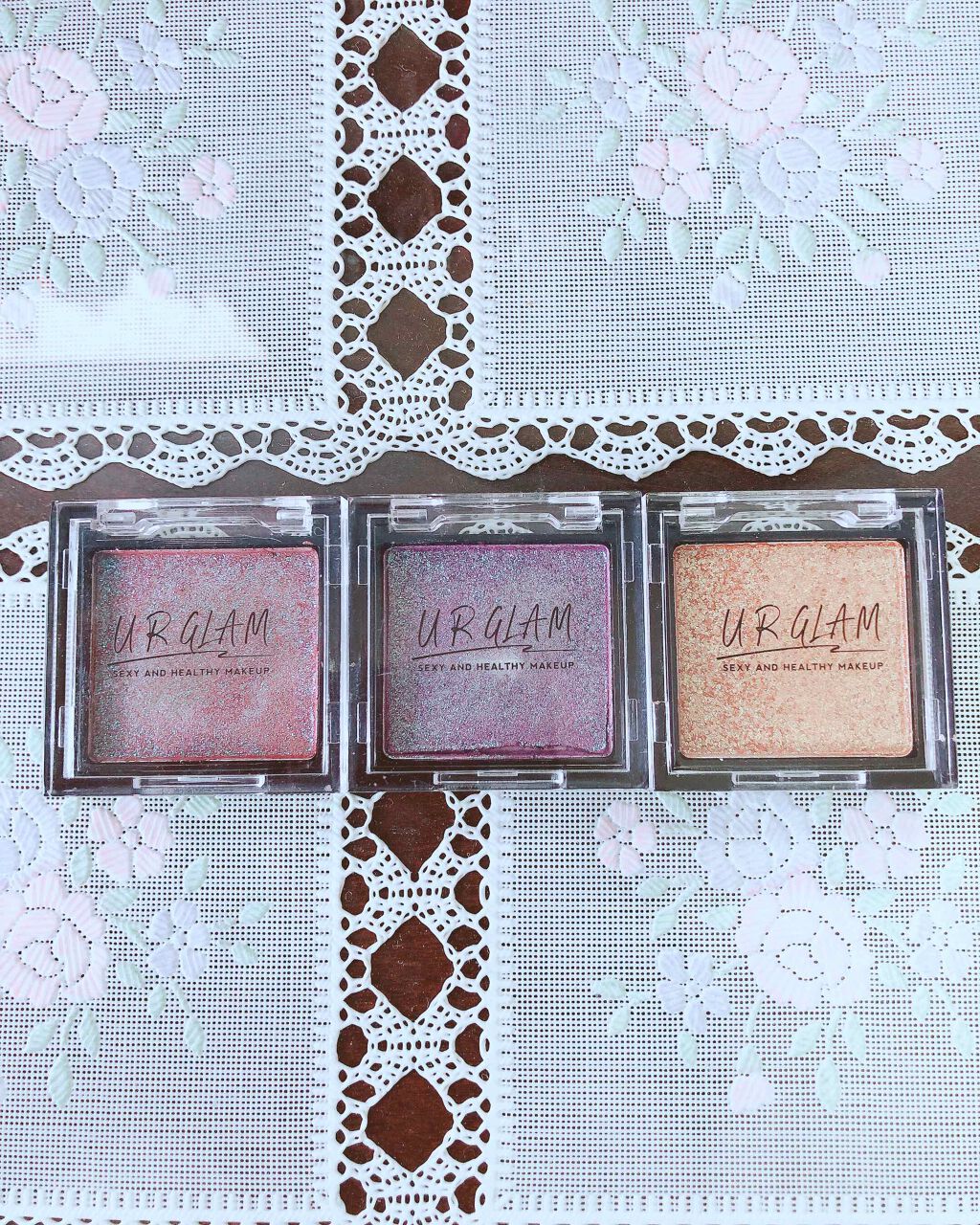 UR GLAM　POWDER EYESHADOW/U R GLAM/単色アイシャドウを使ったクチコミ（1枚目）