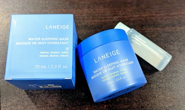 メガ割購入🫠

LANEIGE
ウォータースリーピングマスク

みずみずしいジェルタイプでスーッと伸びてなじんでくれる！
少し待てばベタベタ感もなくなって◎
次の日もちっぷりっとしたお肌に🍮
とにかく伸