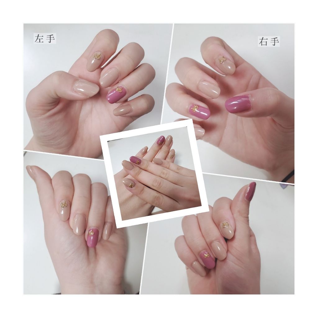 ジェルネイル（ライト対応）/セリア/ジェルネイルを使ったクチコミ（2枚目）