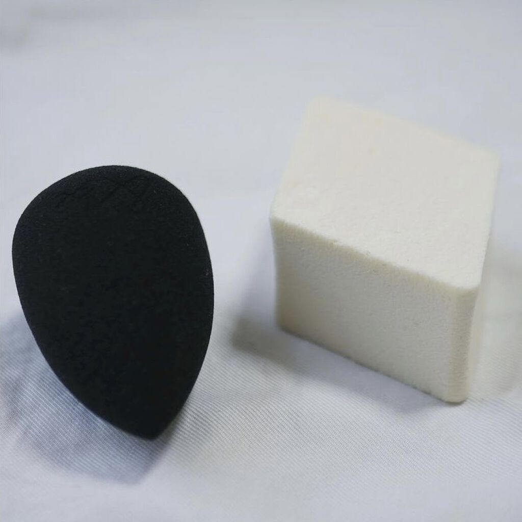 &amp;be ブラックスポンジ/＆be/パフ・スポンジを使ったクチコミ（3枚目）