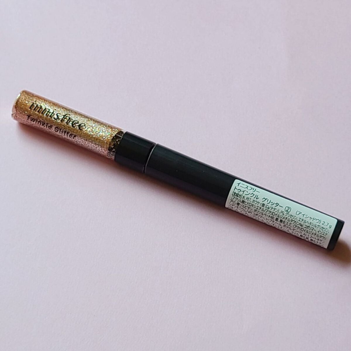 トゥインクル グリッター/innisfree/リキッドアイライナーを使ったクチコミ(4枚目)
