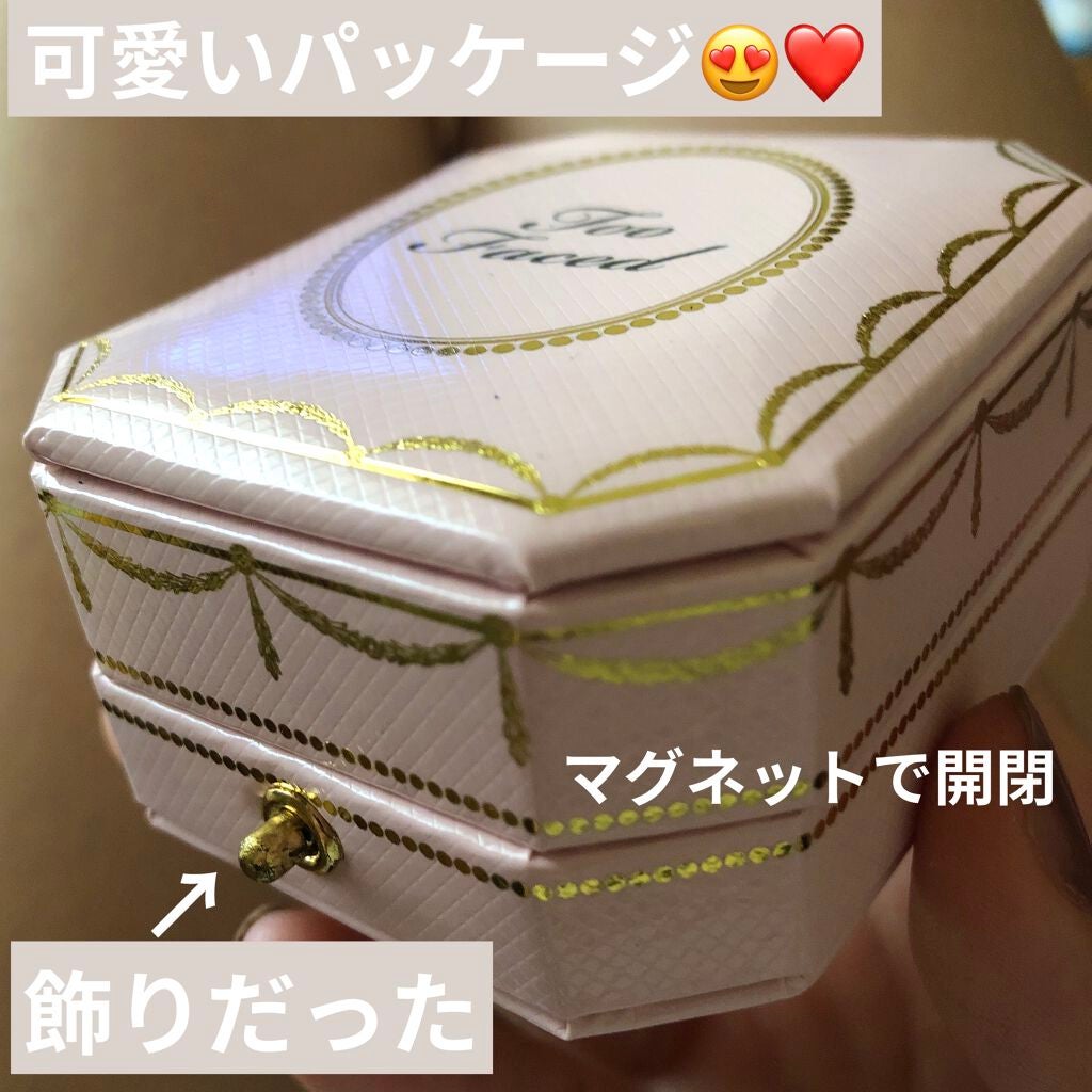 ダイヤモンドライト マルチユース ハイライター/Too Faced/パウダーハイライトを使ったクチコミ(2枚目)