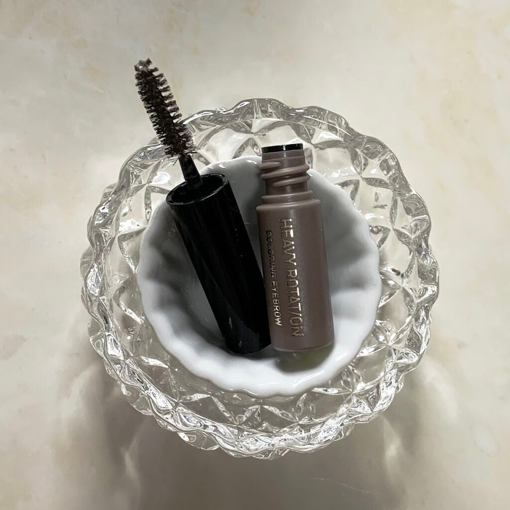 カラーリングアイブロウ/ヘビーローテーション/眉マスカラを使ったクチコミ(3枚目)