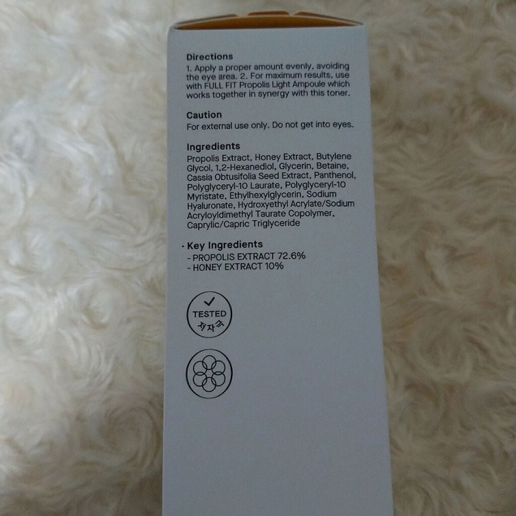 フルフィットプロポリスシナジートナー/COSRX/化粧水を使ったクチコミ(2枚目)