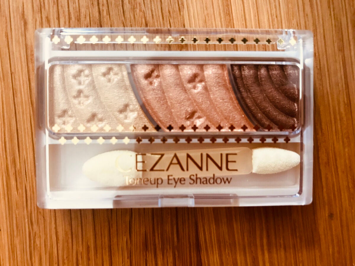 トーンアップアイシャドウ/CEZANNE/アイシャドウパレットを使ったクチコミ(1枚目)