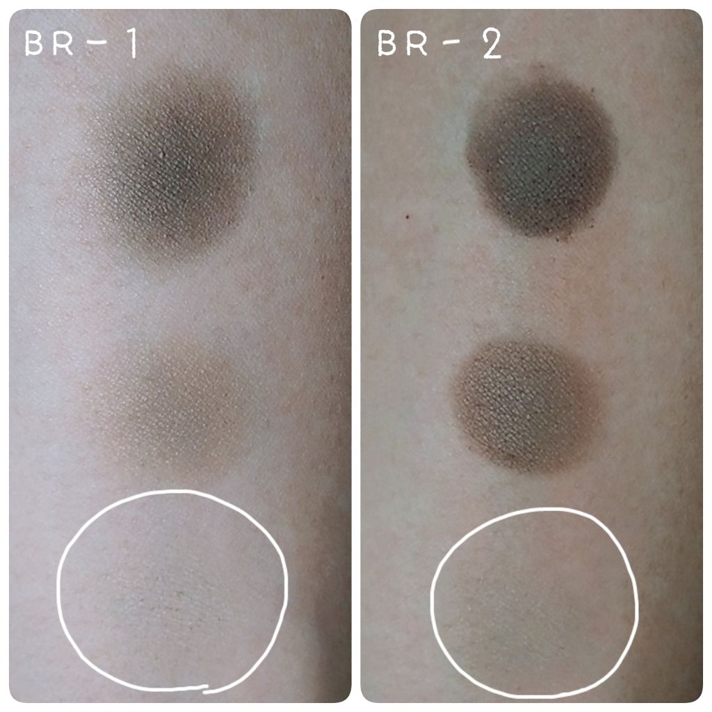 UR GLAM EYEBROW POWDER/U R GLAM/パウダーアイブロウを使ったクチコミ(2枚目)