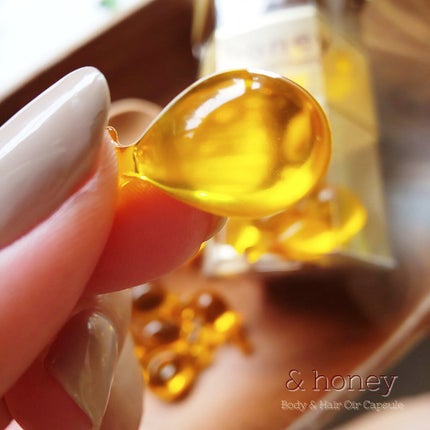 ボディ&ヘア オイルカプセル 3.5/&honey/ヘアオイルを使ったクチコミ(4枚目)