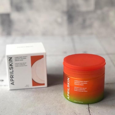 APRILSKIN CARROTENE IPMP™️ INSTANT CALMING SERUM PADS 
エイプリルスキン　カロテン IPMP™️ ブレミッシュセラムパックパッド 

１枚で３役！ 