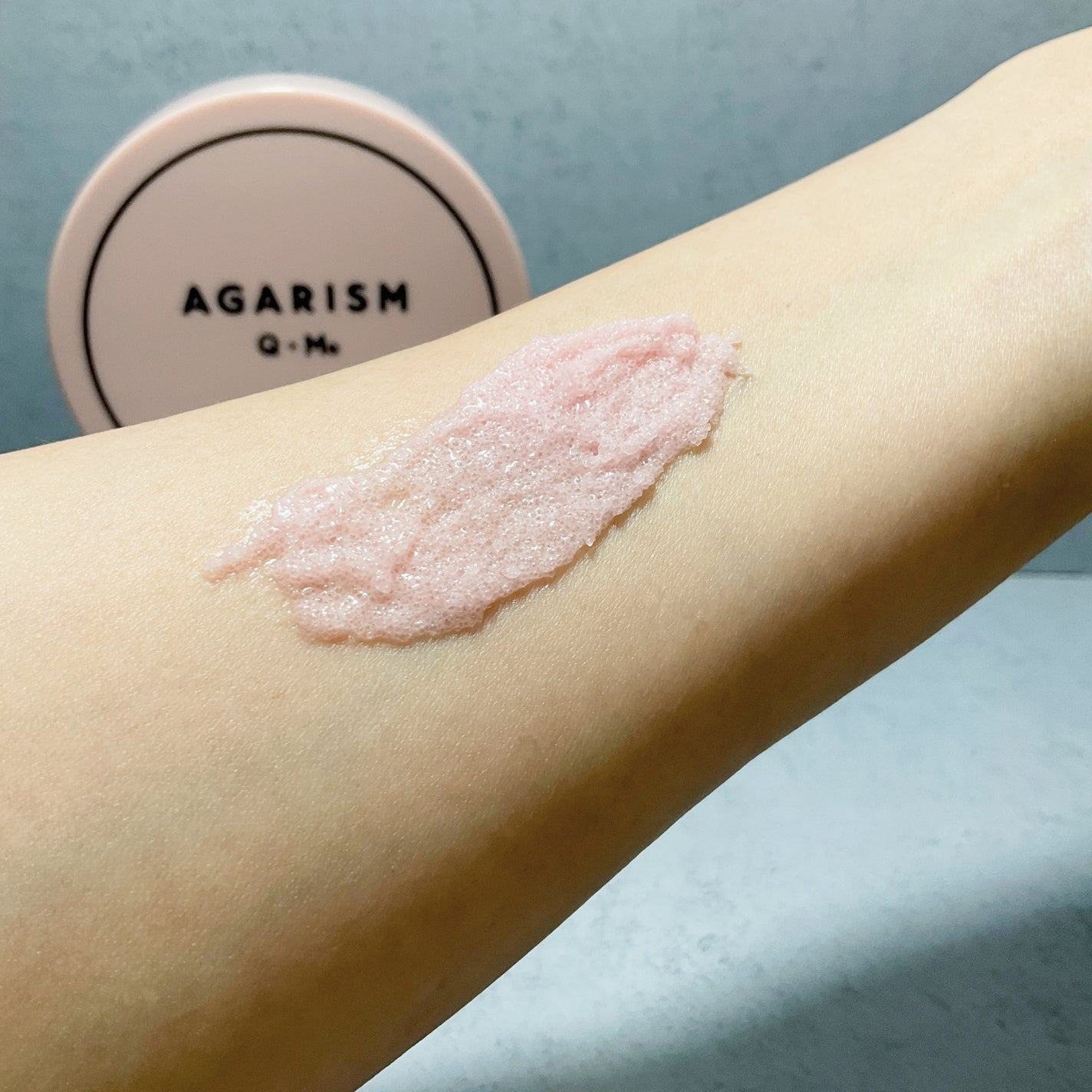 Q+Me スウィート ボム タラソ スクラブ/AGARISM/バスト・ヒップケアを使ったクチコミ(3枚目)