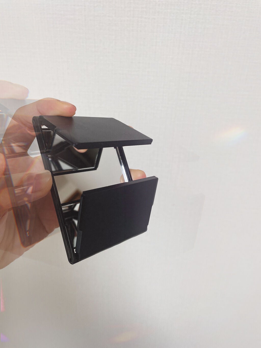 3面コンパクトミラー/DAISO/その他化粧小物を使ったクチコミ(4枚目)