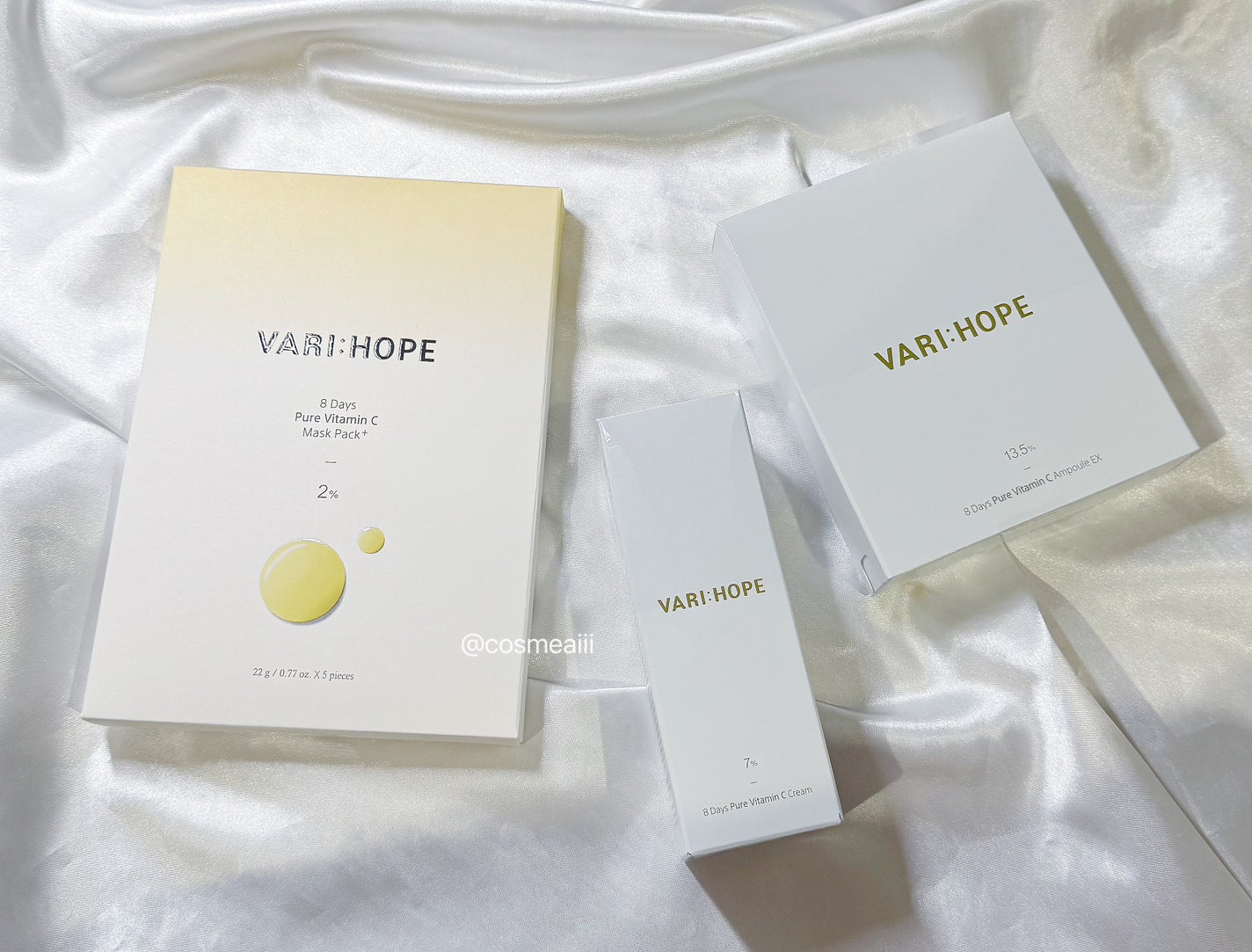 8デイズピュアビタミンCアンプル/VARI:HOPE/美容液を使ったクチコミ(2枚目)