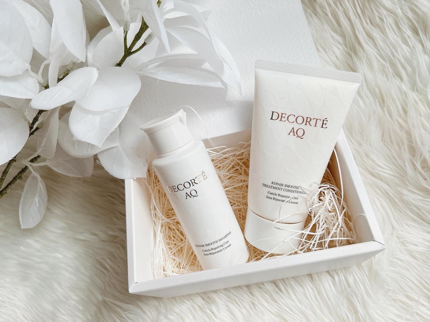 AQ リペア スムース シャンプー/トリートメント コンディショナー/DECORTÉ/市販シャンプーを使ったクチコミ(1枚目)