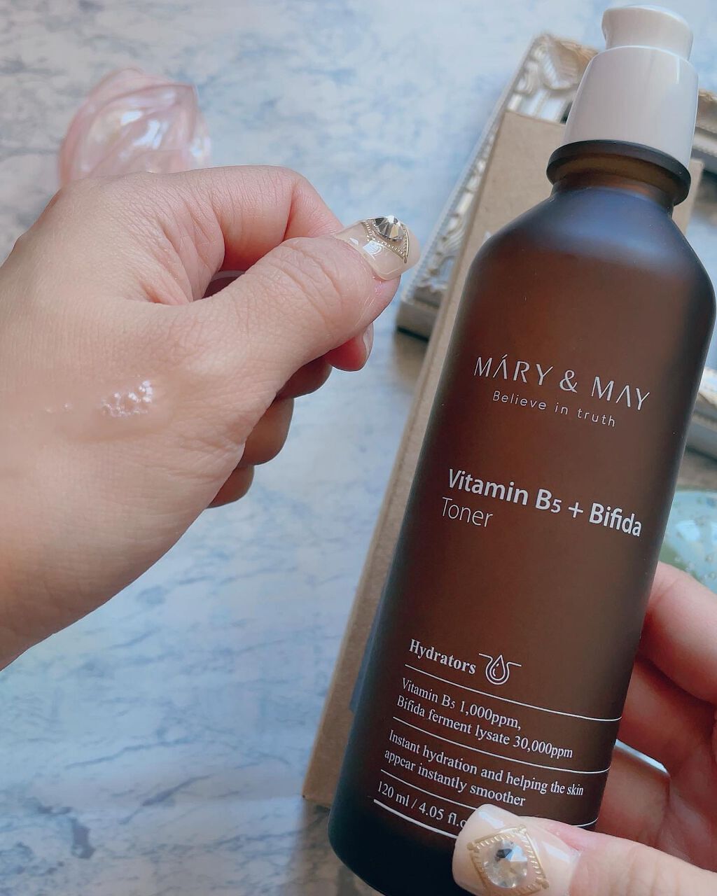 ビタミンB5+ビフィダトナー/MARY&MAY/化粧水を使ったクチコミ(7枚目)