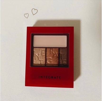 アクセントカラーアイズ CC/インテグレート/アイシャドウパレットを使ったクチコミ(1枚目)