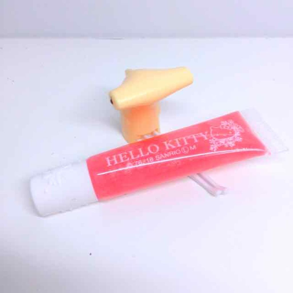 Blooming Kitty リップグロス/DAISO/リップグロスを使ったクチコミ（1枚目）