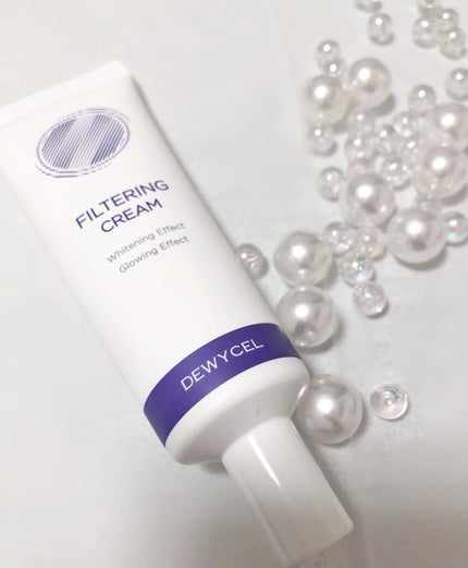 フィルタリングクリーム/DEWYCEL/日焼け止めクリームを使ったクチコミ(1枚目)