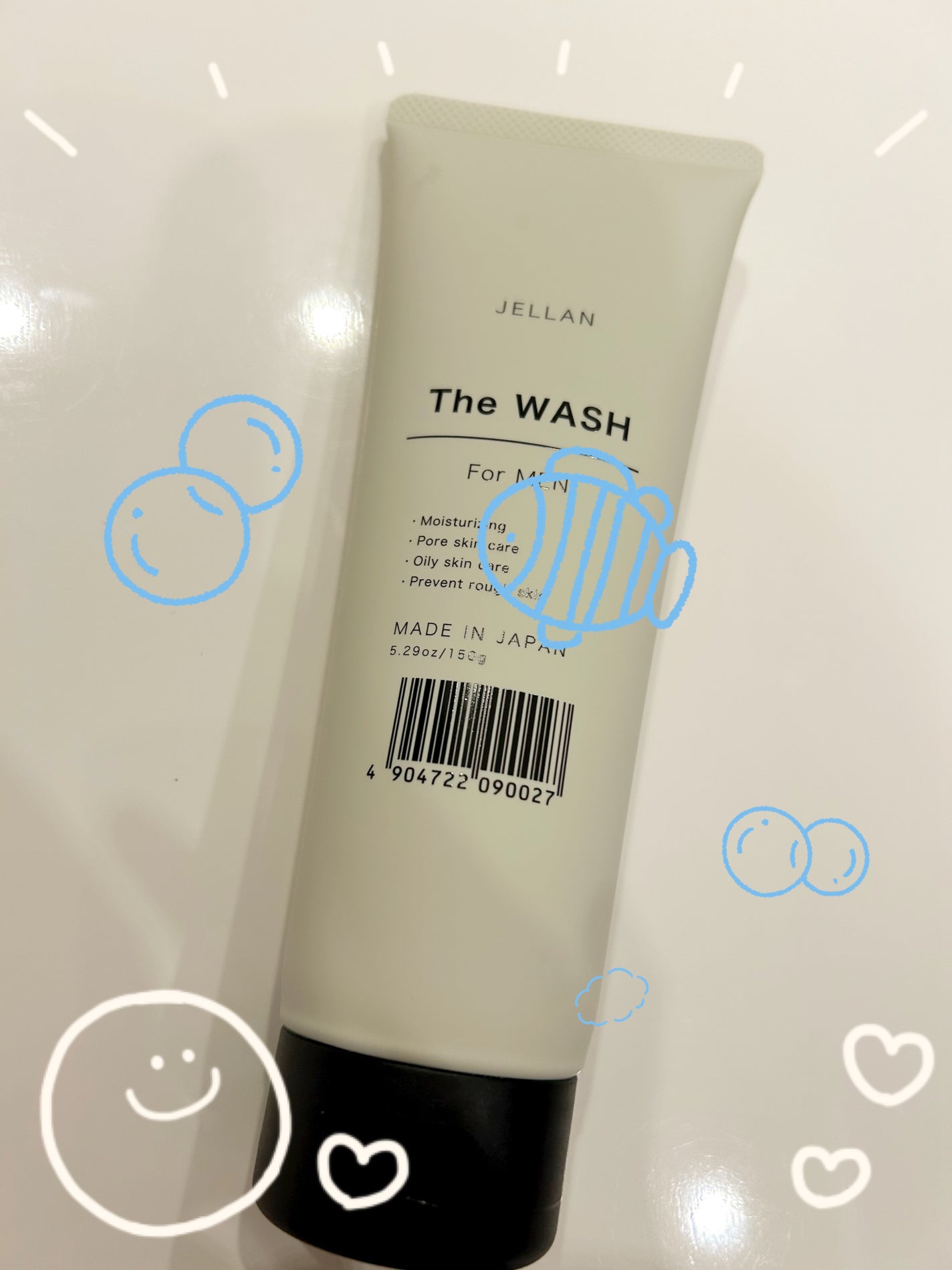 ジェ・ラン ザ・ウォッシュ/JELLAN/洗顔フォームを使ったクチコミ(1枚目)
