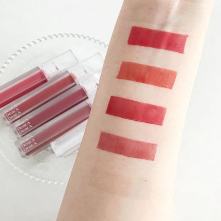 シアーベルベットティント/Dear.A/リップティントを使ったクチコミ(2枚目)