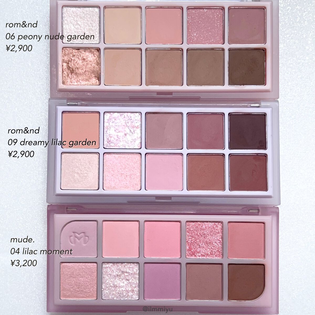 ベターザンパレット/rom&nd/アイシャドウパレットを使ったクチコミ(2枚目)