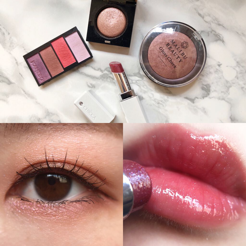 グロスチーク/マリブビューティー/パウダーチークを使ったクチコミ(1枚目)