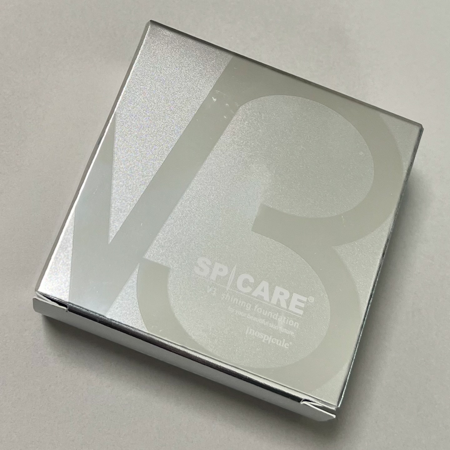 V3シャイニングファンデーション/SPICARE/クッションファンデーションを使ったクチコミ（2枚目）