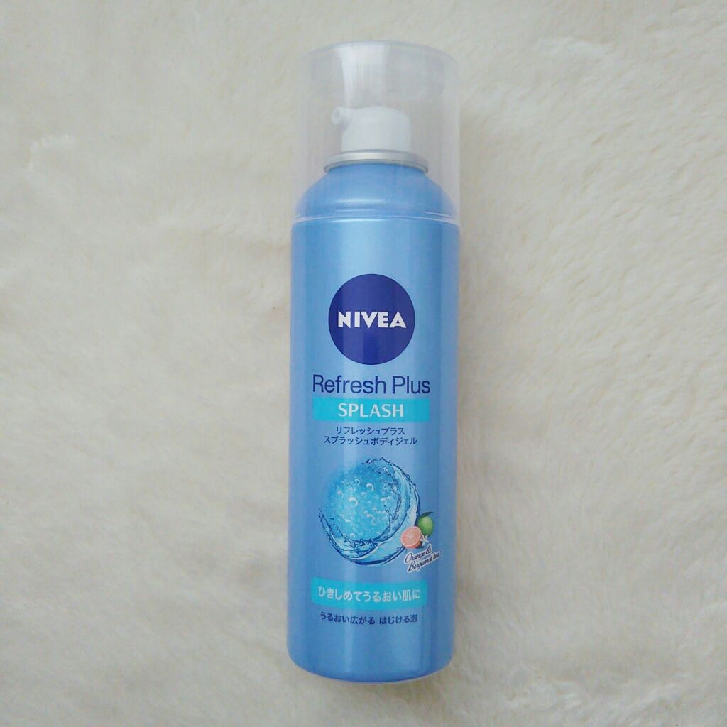 ニベア リフレッシュプラス スプラッシュボディジェル/ニベア/ボディローションを使ったクチコミ(1枚目)