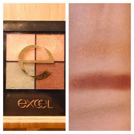 リアルクローズシャドウ/excel/アイシャドウパレットを使ったクチコミ(2枚目)