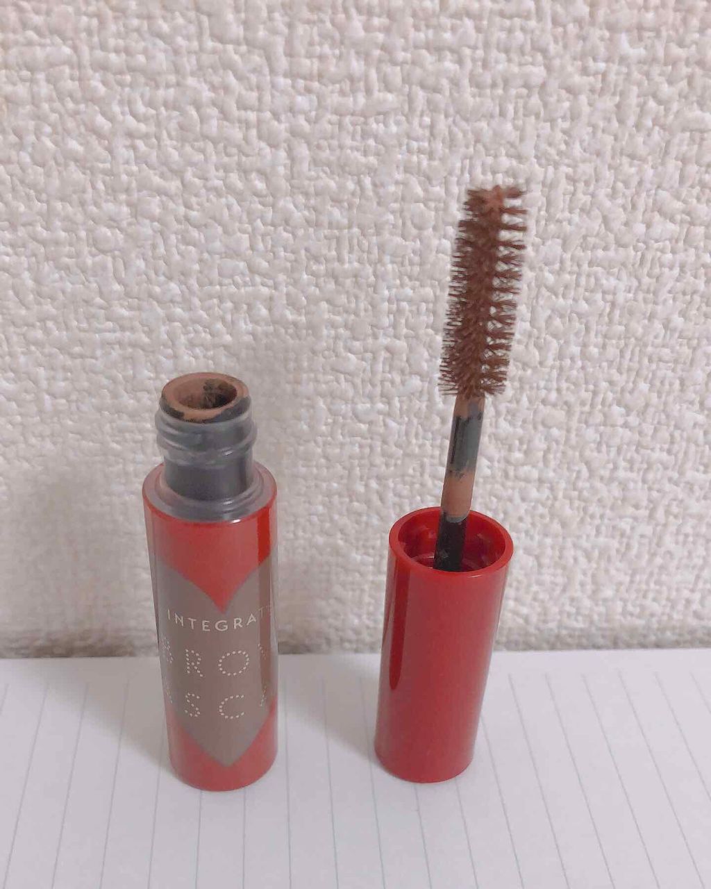 ニュアンスアイブローマスカラ/インテグレート/眉マスカラを使ったクチコミ(2枚目)