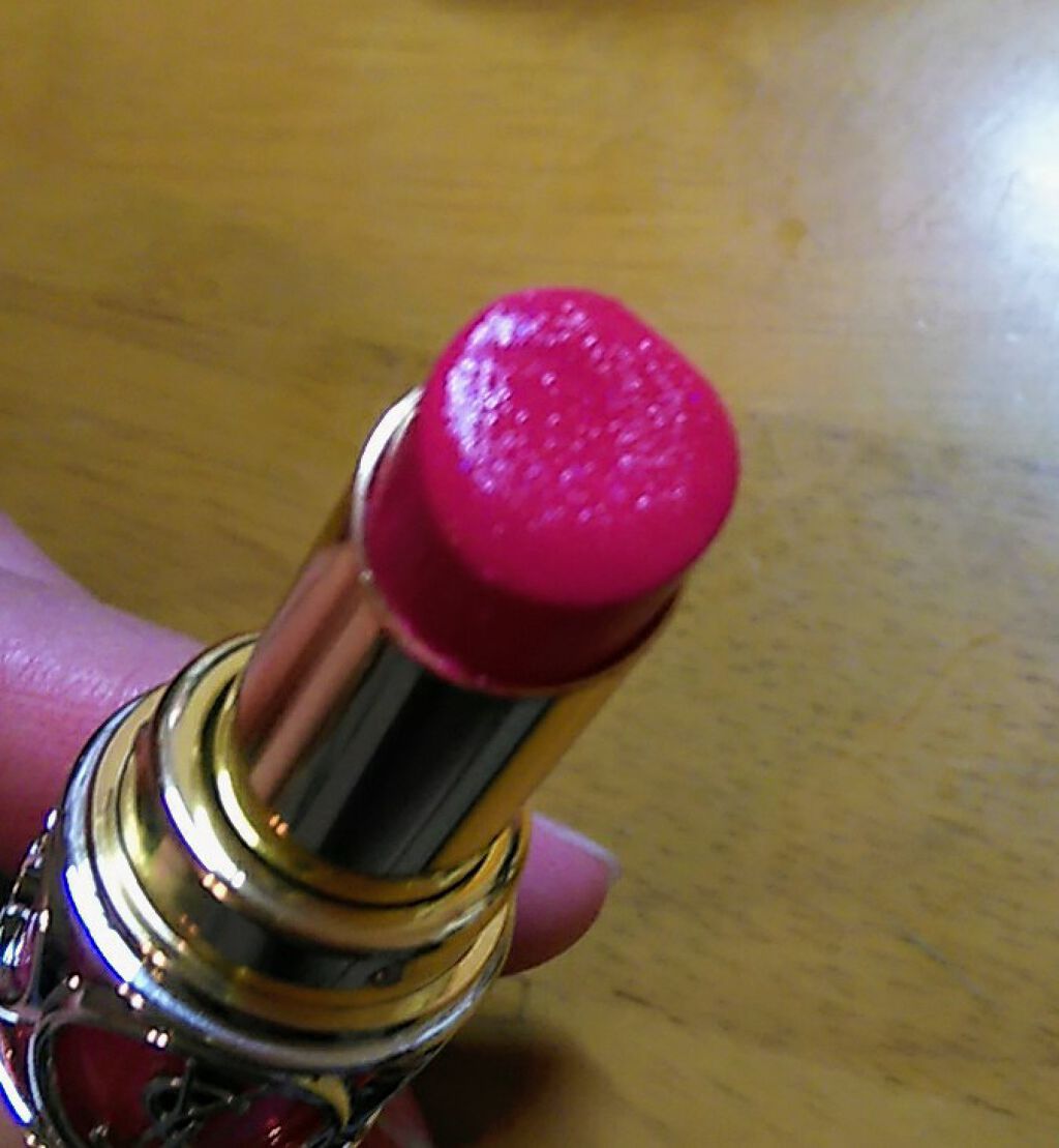 ルージュ ヴォリュプテ シャイン/YVES SAINT LAURENT BEAUTE/口紅を使ったクチコミ（1枚目）